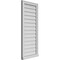 Ekena Millwork Vertical Surface Mount PVC Gable Vent w/ 2"W x 2"H , Brickmould Sill Frame, 18"W x 42"H GVPVE18X4203SN - alternate 4